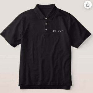 HYVE Black Polo Shirt