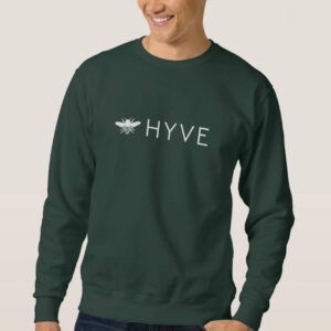 HYVE Green & White Sweatshirt